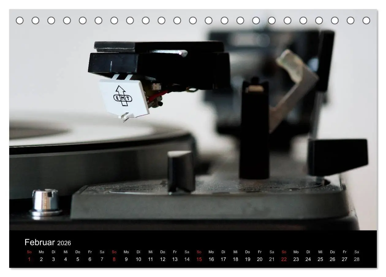 Bild: 9783516214550 | Vintage Turntables Made In Schwarzwald (Tischkalender 2026 DIN A5...