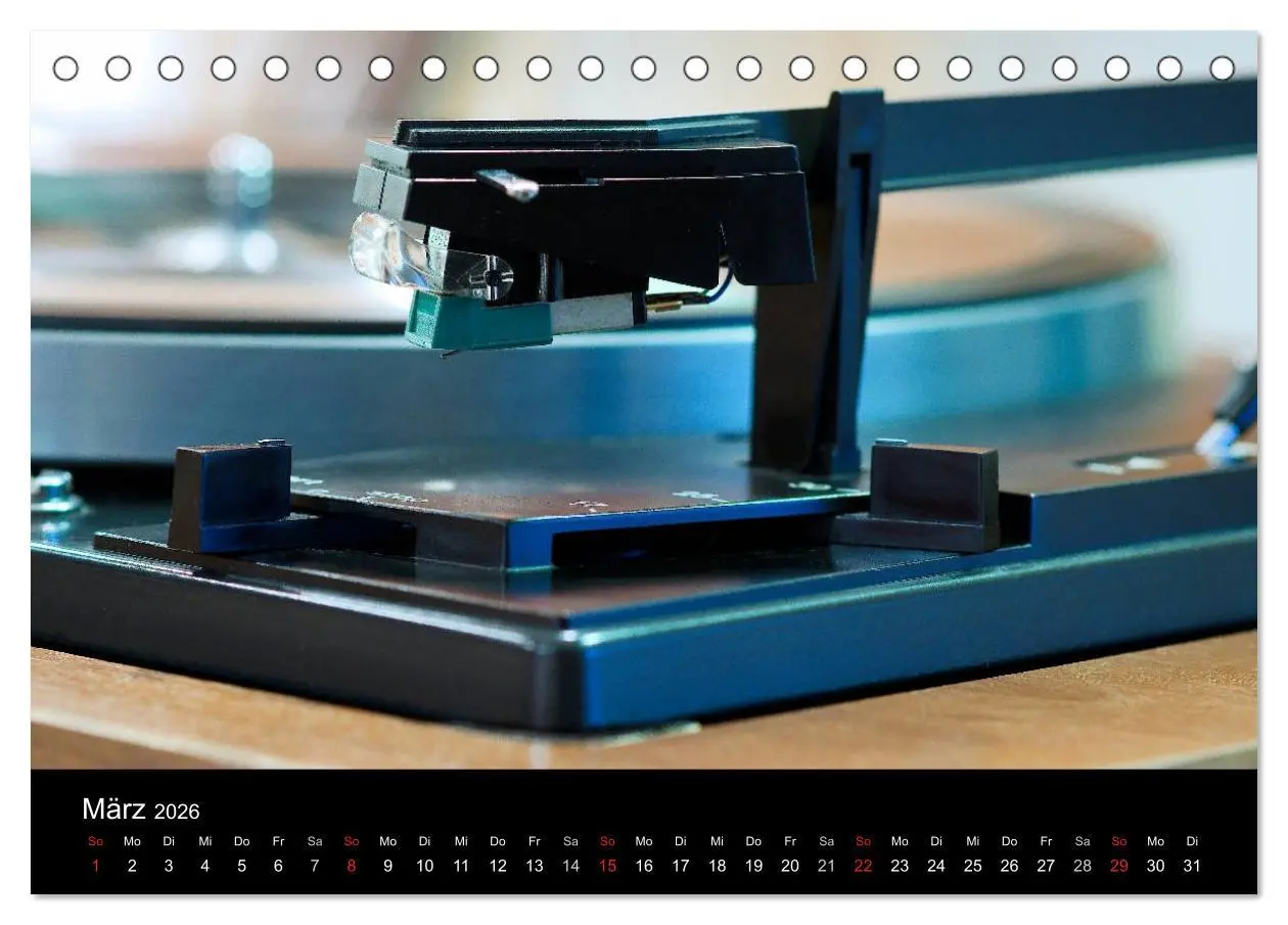 Bild: 9783516214550 | Vintage Turntables Made In Schwarzwald (Tischkalender 2026 DIN A5...