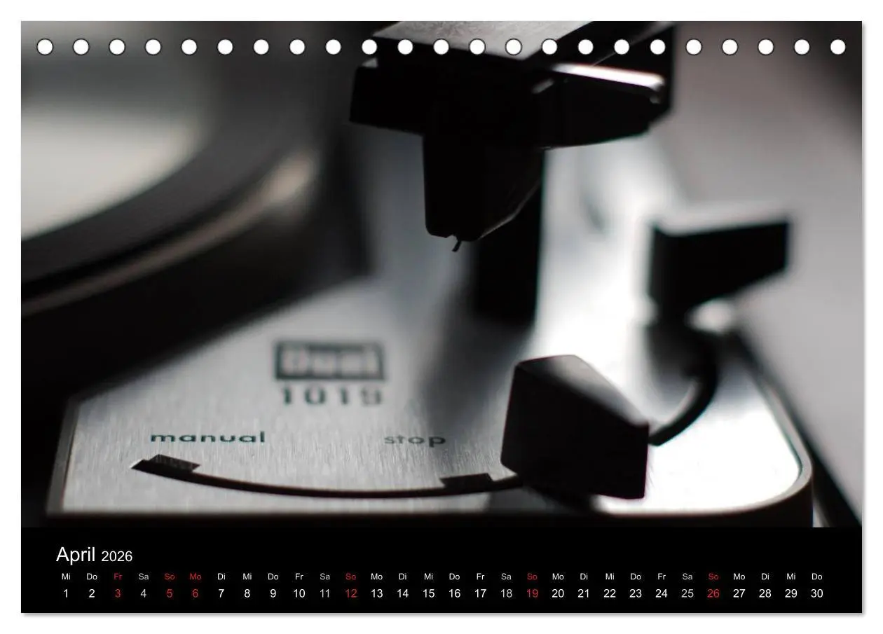 Bild: 9783516214550 | Vintage Turntables Made In Schwarzwald (Tischkalender 2026 DIN A5...