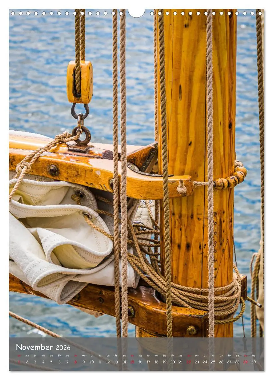 Bild: 9783516384550 | Maritime Details klassischer Yachten (Wandkalender 2026 DIN A3...