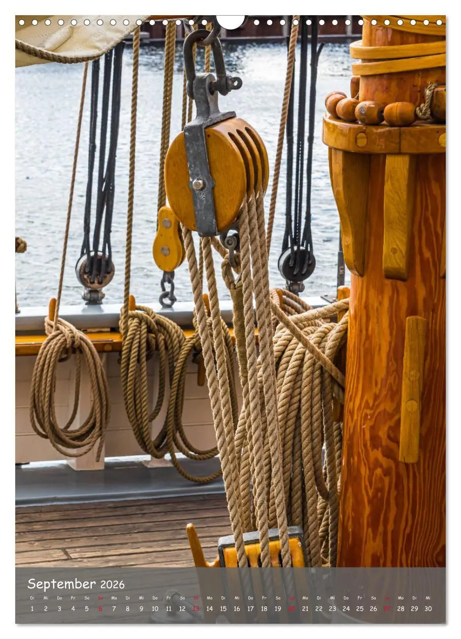 Bild: 9783516384550 | Maritime Details klassischer Yachten (Wandkalender 2026 DIN A3...
