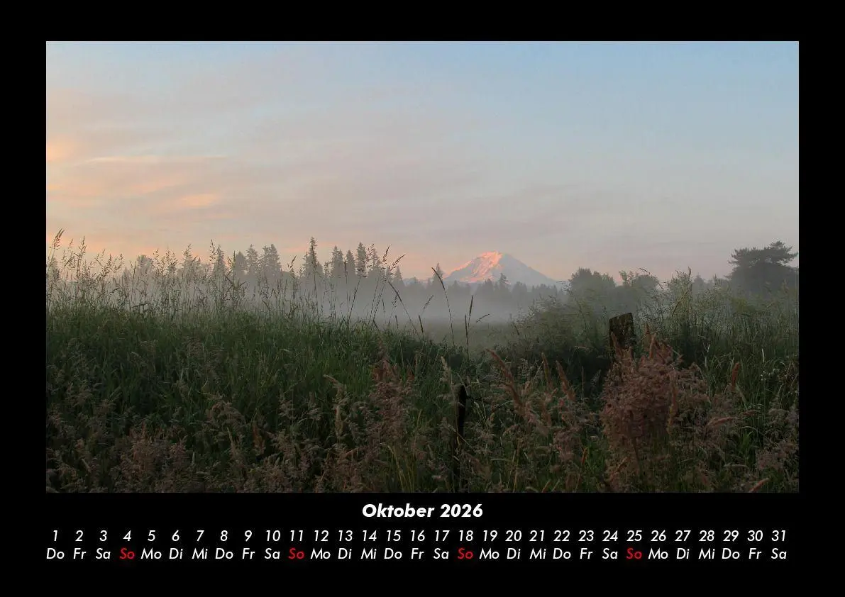 Bild: 9783695414550 | Berge 2026 Fotokalender DIN A3 | Tobias Becker | Kalender | Deutsch