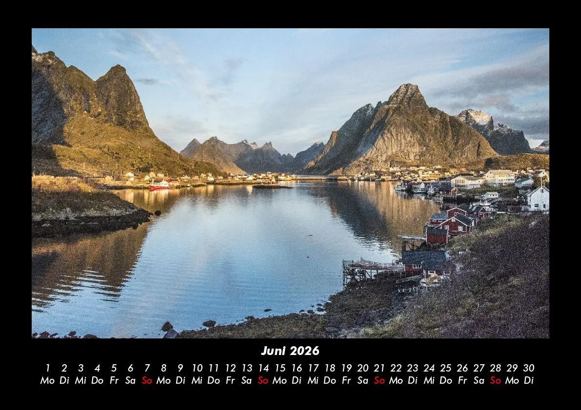 Bild: 9783695414550 | Berge 2026 Fotokalender DIN A3 | Tobias Becker | Kalender | Deutsch