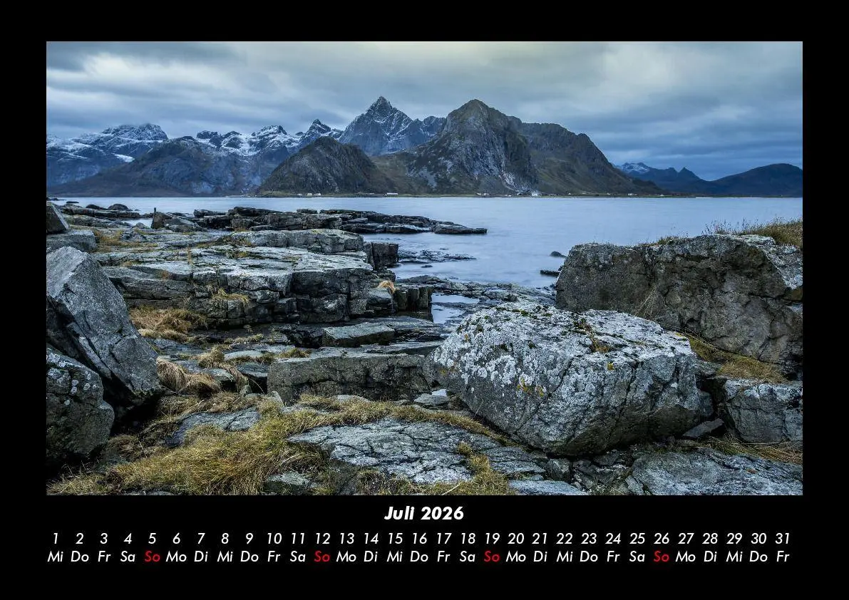 Bild: 9783695414550 | Berge 2026 Fotokalender DIN A3 | Tobias Becker | Kalender | Deutsch