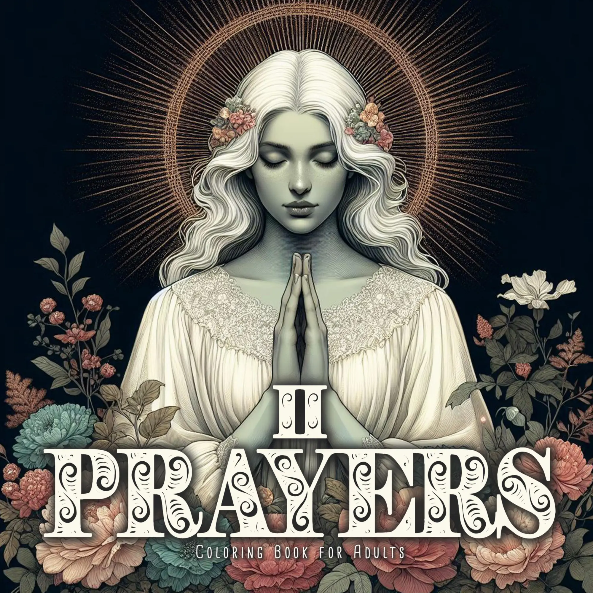 Cover: 9783758494550 | Prayers Coloring Book for Adults 2 | Monsoon Publishing | Taschenbuch