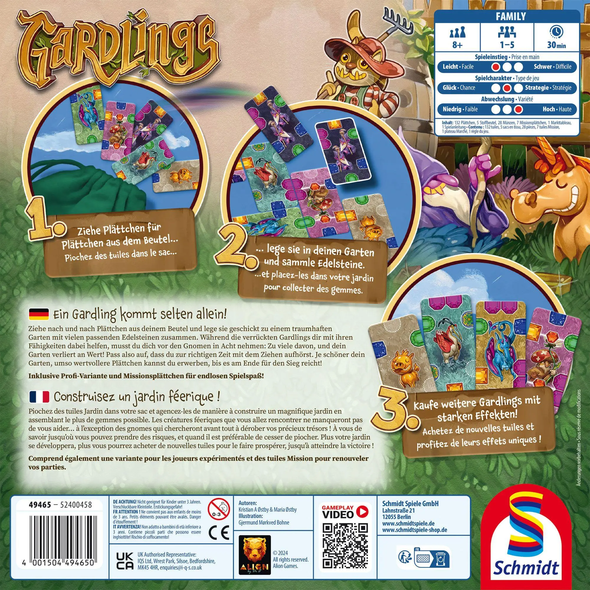 Bild: 4001504494650 | Gardlings | Familienspiel | Spiel | 49465 | Deutsch | 2025