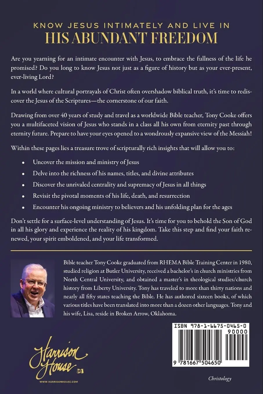 Rückseite: 9781667504650 | Magnificent Jesus | Unmatched, Unrivaled, Unparalleled | Tony Cooke