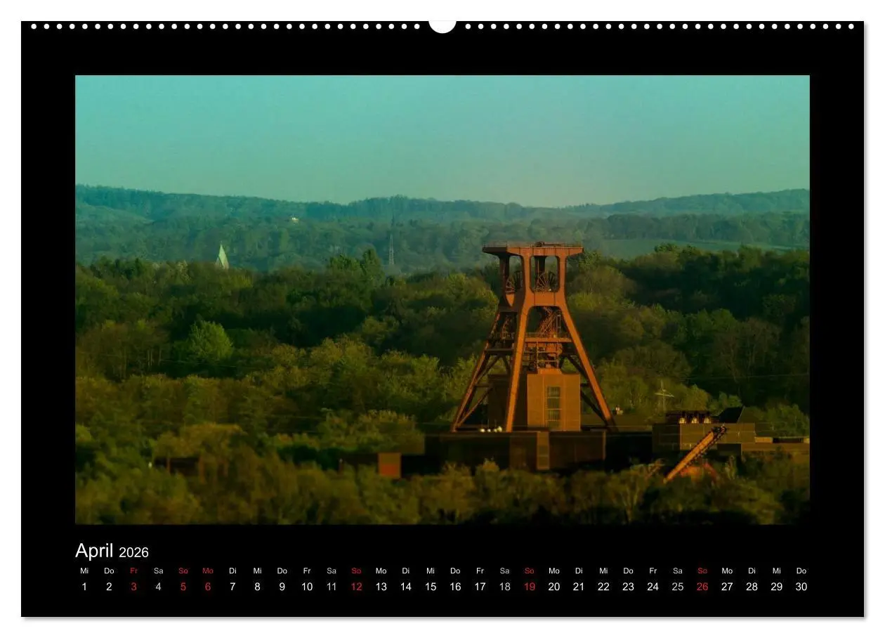 Bild: 9783457974650 | Berge und Täler im Ruhrgebiet (Wandkalender 2026 DIN A2 quer),...