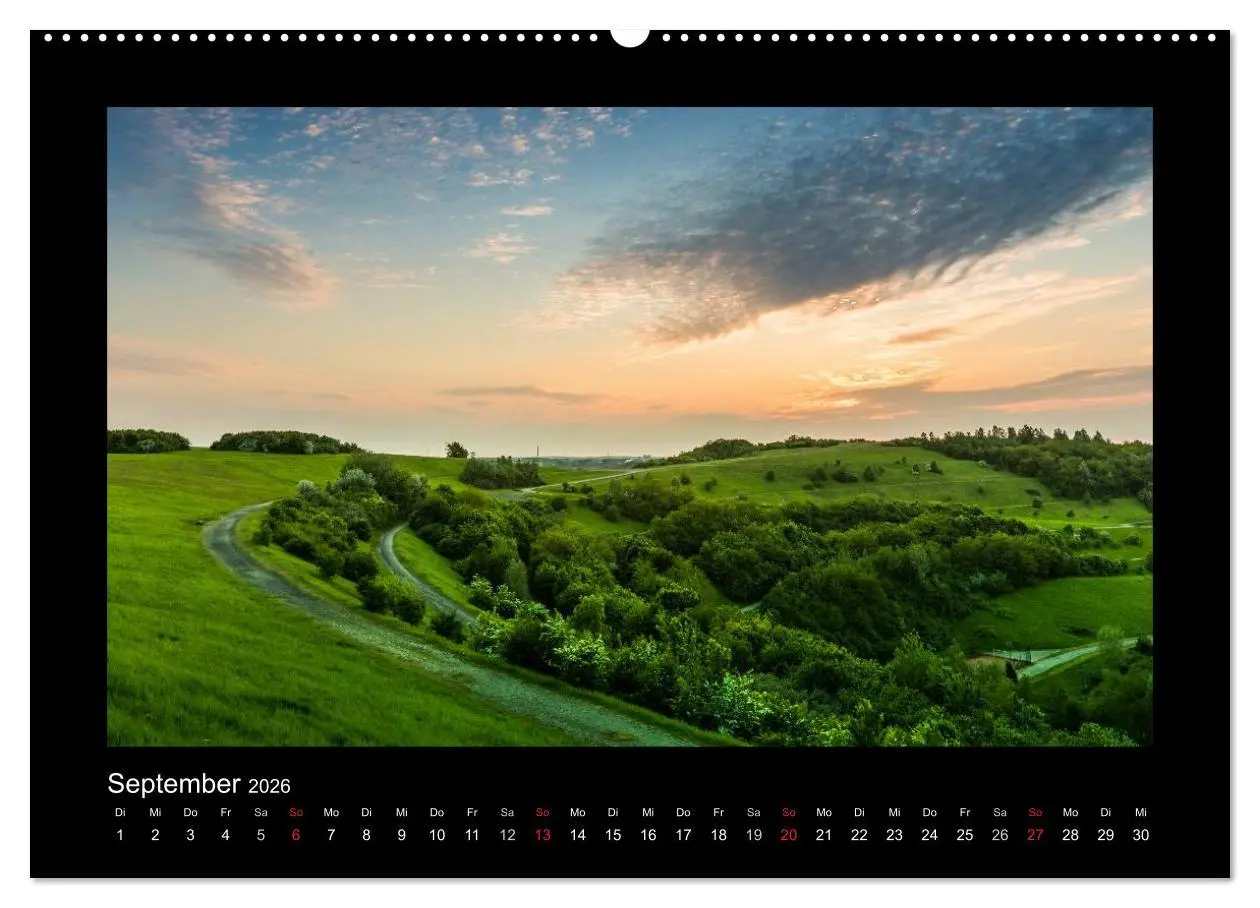 Bild: 9783457974650 | Berge und Täler im Ruhrgebiet (Wandkalender 2026 DIN A2 quer),...