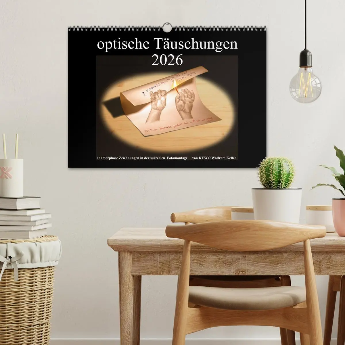 Bild: 9783516134650 | optische Täuschungen 2026 (Wandkalender 2026 DIN A3 quer), CALVENDO...