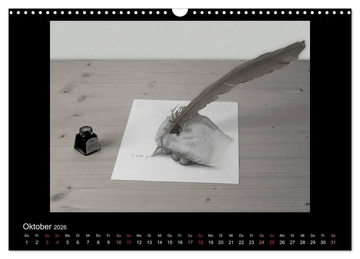 Bild: 9783516134650 | optische Täuschungen 2026 (Wandkalender 2026 DIN A3 quer), CALVENDO...