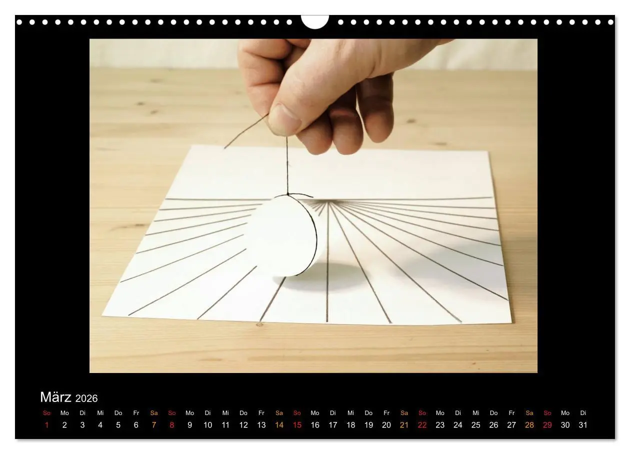 Bild: 9783516134650 | optische Täuschungen 2026 (Wandkalender 2026 DIN A3 quer), CALVENDO...