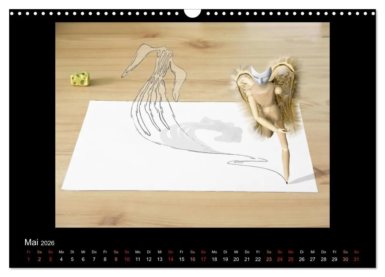 Bild: 9783516134650 | optische Täuschungen 2026 (Wandkalender 2026 DIN A3 quer), CALVENDO...