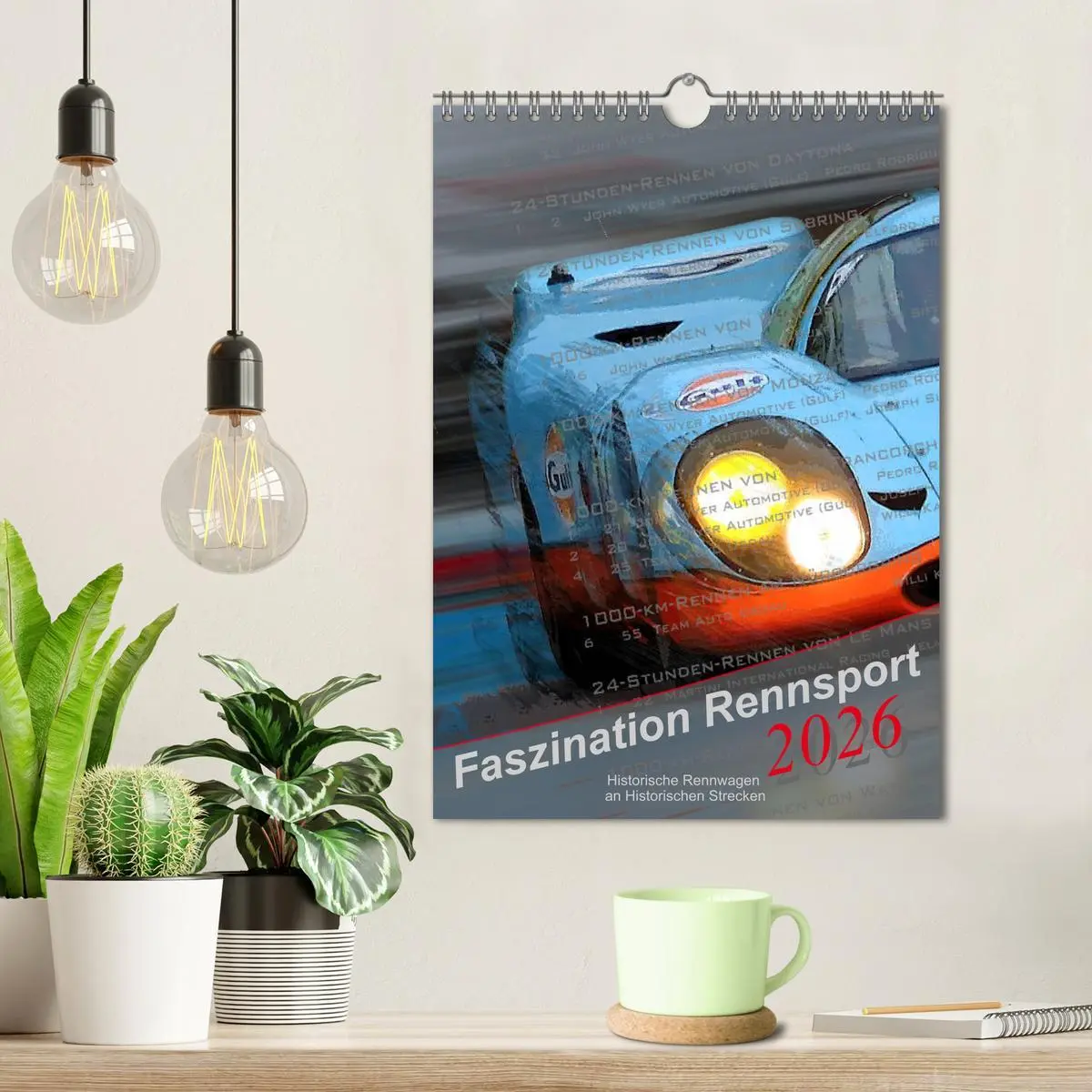 Bild: 9783516374650 | Faszination Rennsport (Wandkalender 2026 DIN A4 hoch), CALVENDO...