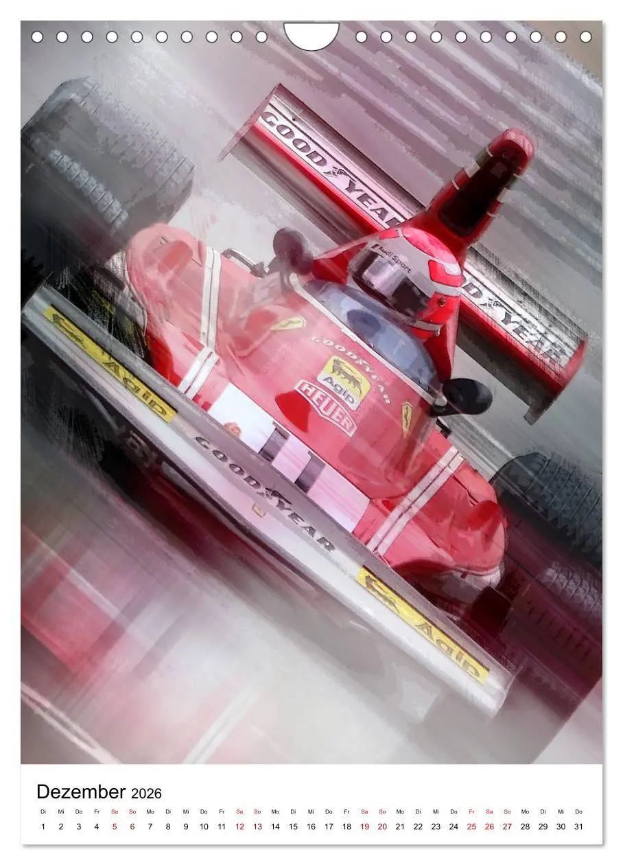 Bild: 9783516374650 | Faszination Rennsport (Wandkalender 2026 DIN A4 hoch), CALVENDO...