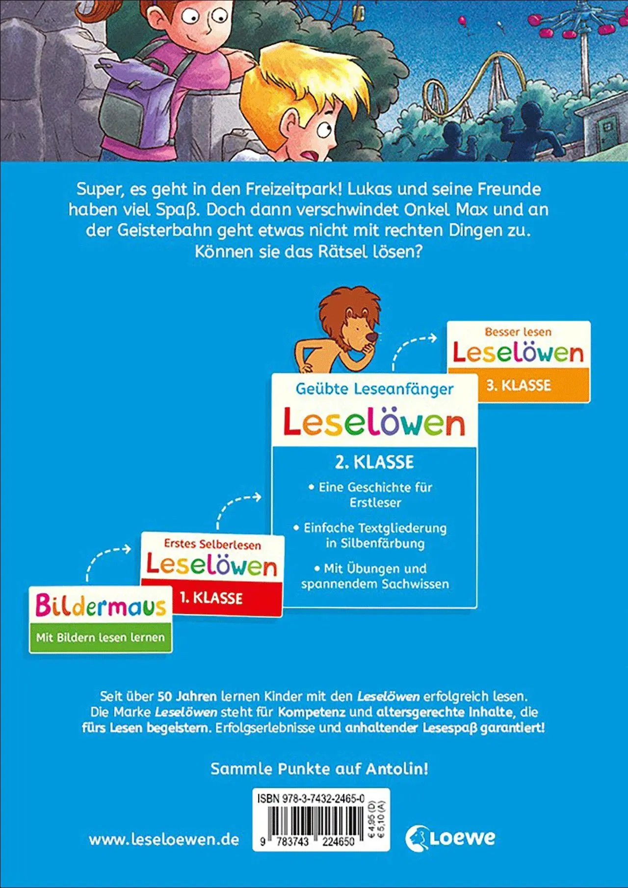 Bild: 9783743224650 | Leselöwen 2. Klasse - Alarm! Diebe im Freizeitpark! | Anni Möwenthal