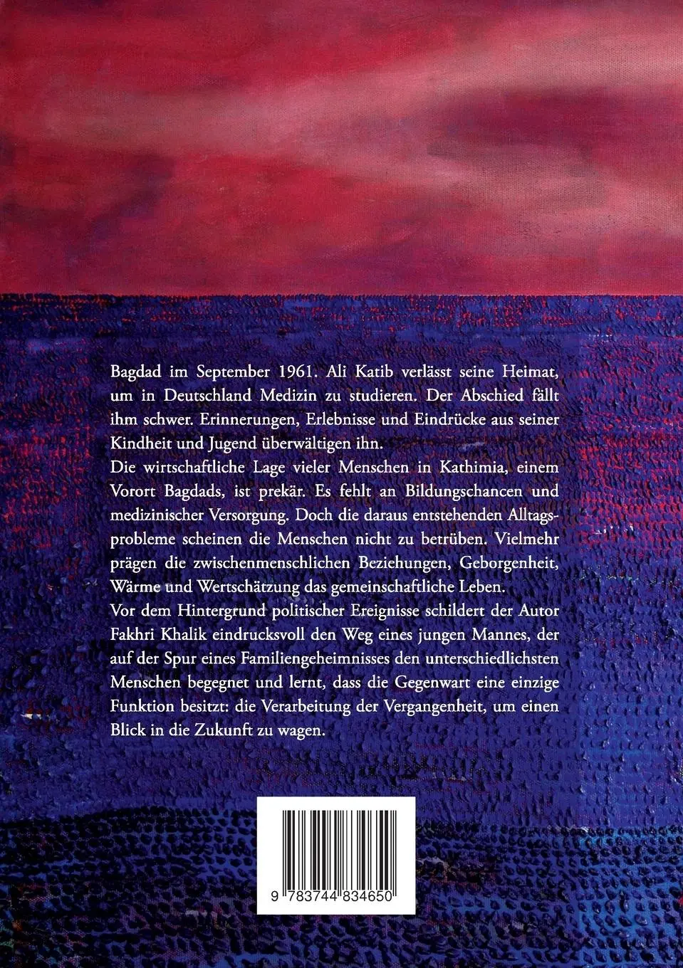 Rückseite: 9783744834650 | Ihr Sterne, mein Trost, ich komme wieder. | Fakhri Khalik | Buch