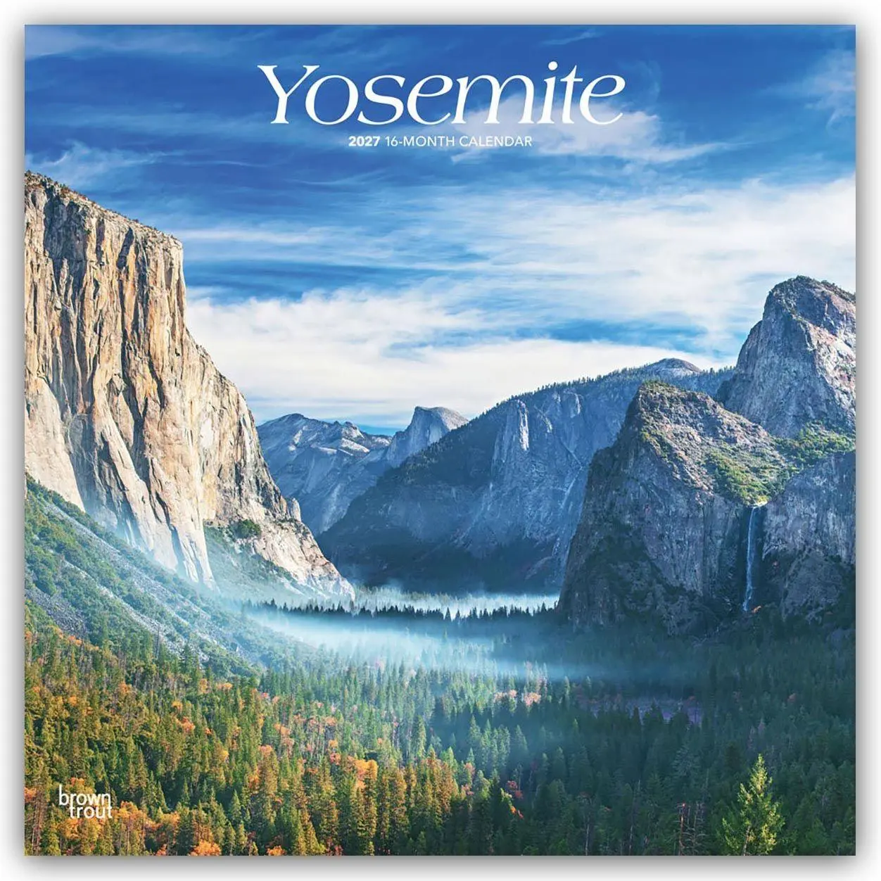 Cover: 9798330714650 | Yosemite - Yosemite Nationalpark 2027 - 16-Monatskalender | Publishers