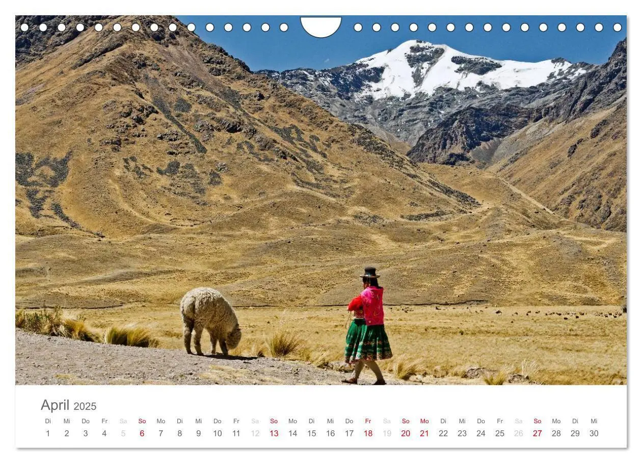 Bild: 9783435494750 | Peru - Perle der Anden (Wandkalender 2025 DIN A4 quer), CALVENDO...