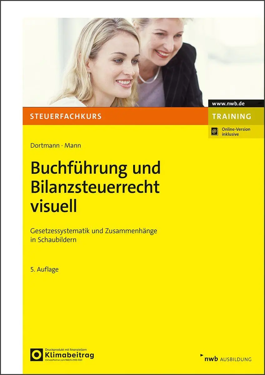 Cover: 9783482544750 | Buchführung und Bilanzsteuerrecht visuell | Lena Dortmann (u. a.)
