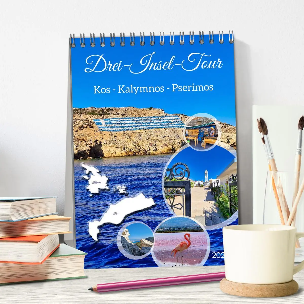 Bild: 9783516294750 | Drei-Insel-Tour (Tischkalender 2026 DIN A5 hoch), CALVENDO...
