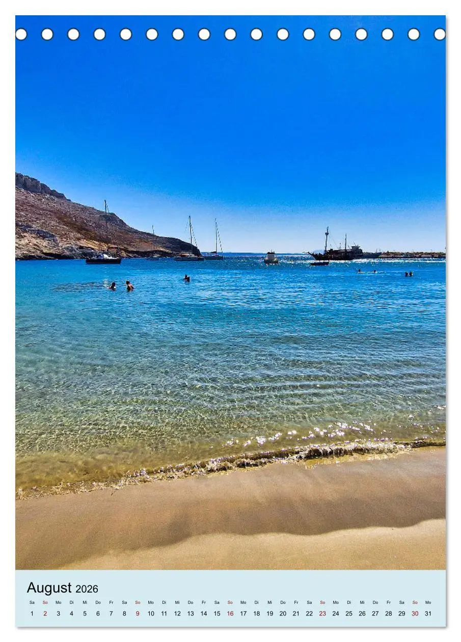 Bild: 9783516294750 | Drei-Insel-Tour (Tischkalender 2026 DIN A5 hoch), CALVENDO...