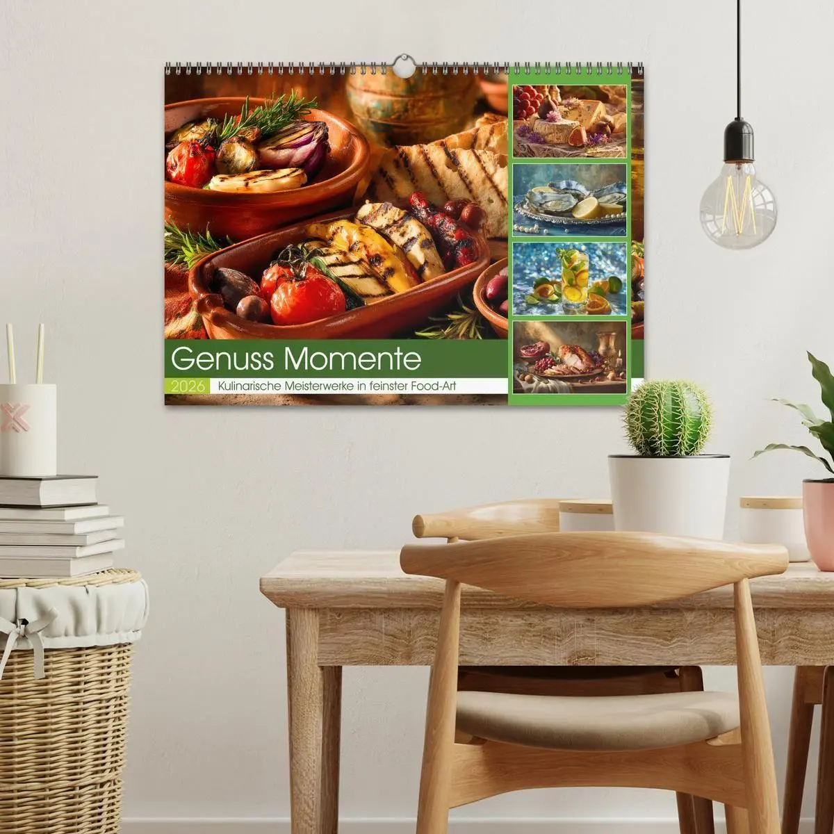 Bild: 9783516744750 | Genuss Momente (Wandkalender 2026 DIN A3 quer), CALVENDO...