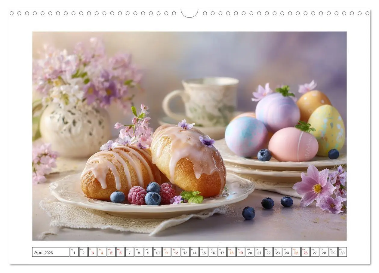 Bild: 9783516744750 | Genuss Momente (Wandkalender 2026 DIN A3 quer), CALVENDO...