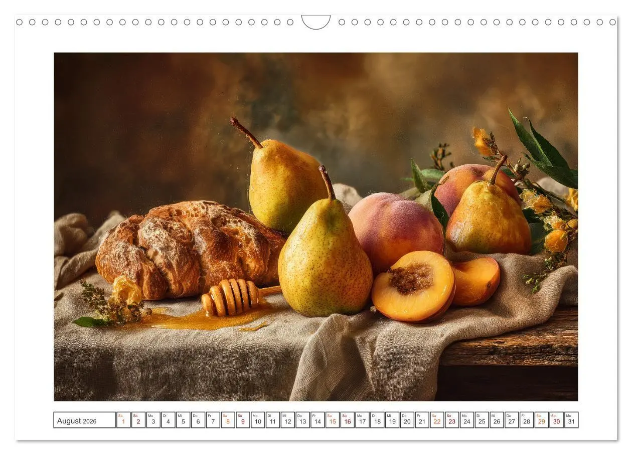 Bild: 9783516744750 | Genuss Momente (Wandkalender 2026 DIN A3 quer), CALVENDO...