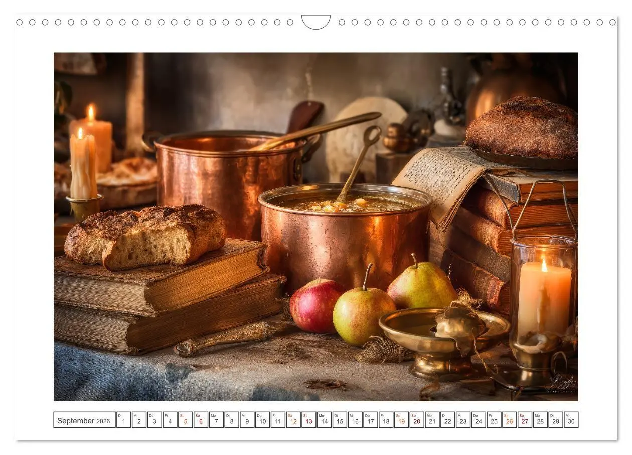 Bild: 9783516744750 | Genuss Momente (Wandkalender 2026 DIN A3 quer), CALVENDO...