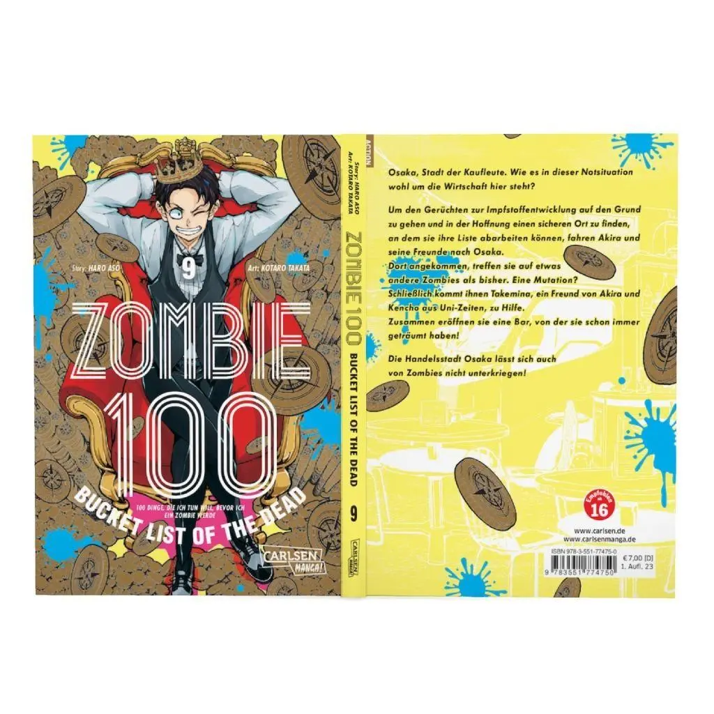 Bild: 9783551774750 | Zombie 100 - Bucket List of the Dead 9 | Kotaro Takata (u. a.) | Buch