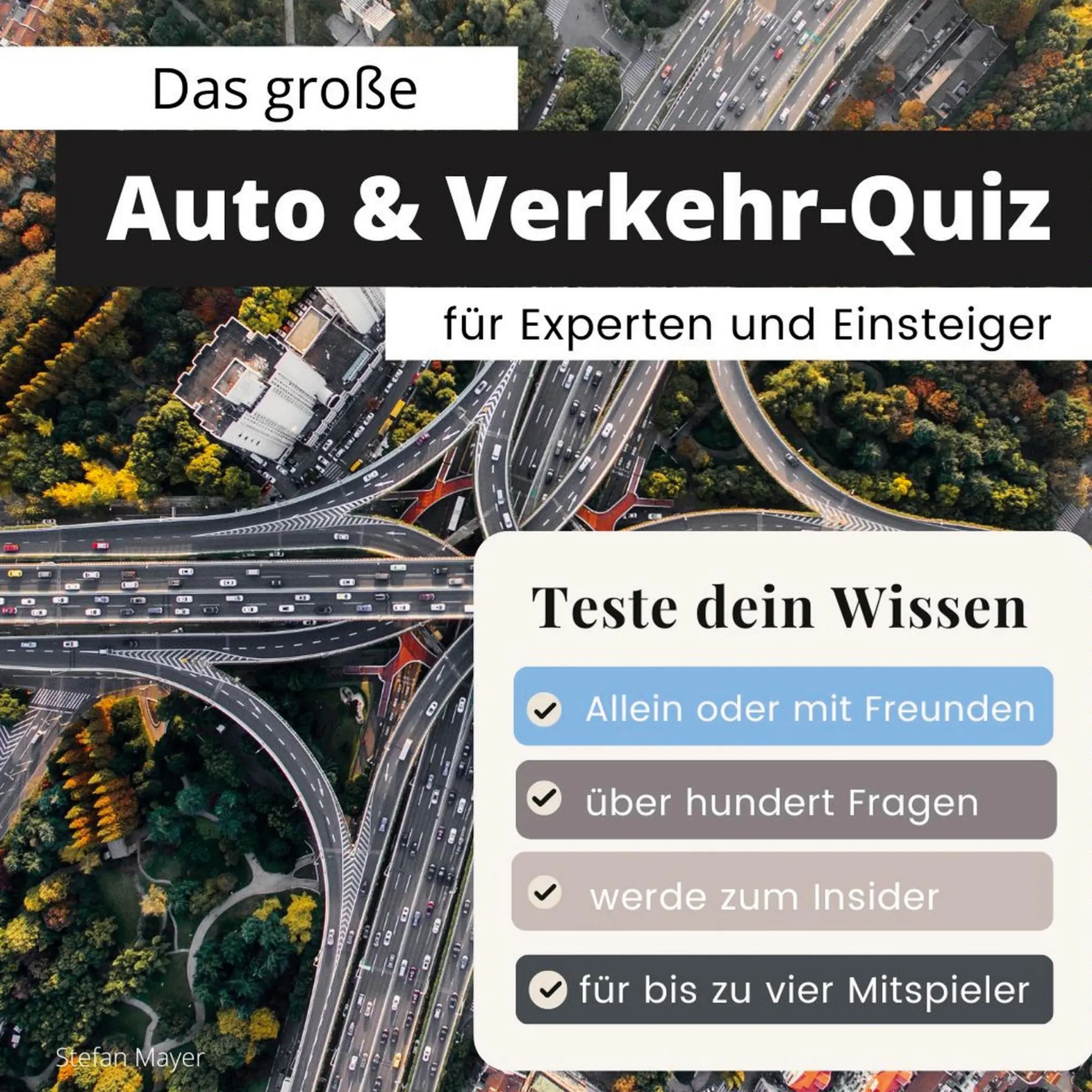 Cover: 9783750524750 | Das große Auto &amp; Verkehr-Quiz für Experten und Einsteiger | Mayer