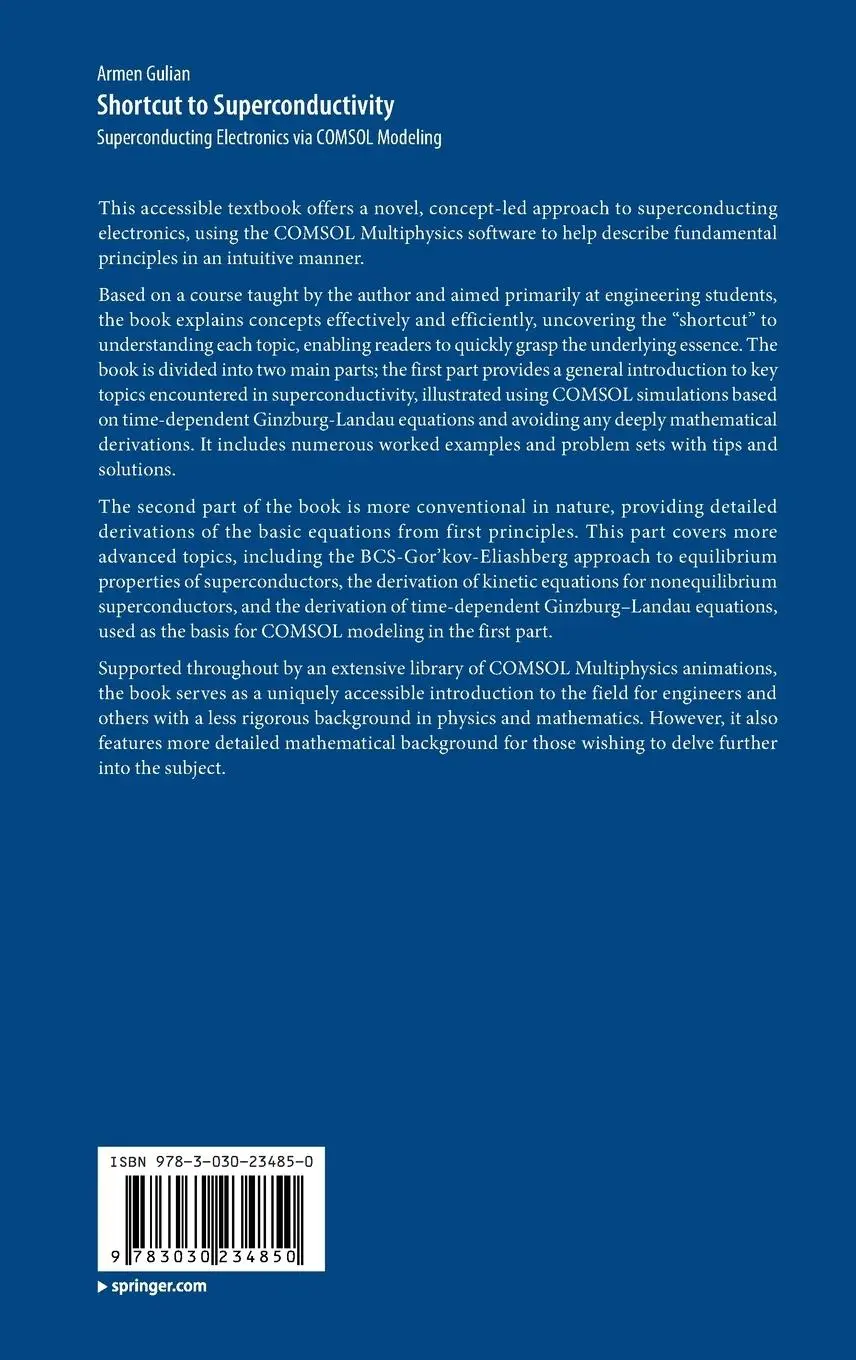 Rückseite: 9783030234850 | Shortcut to Superconductivity | Armen Gulian | Buch | xvii | Englisch
