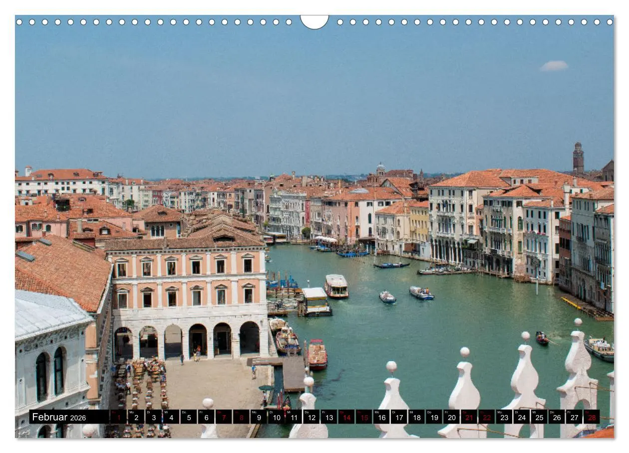 Bild: 9783457644850 | Venedig Impressionen (Wandkalender 2026 DIN A3 quer), CALVENDO...