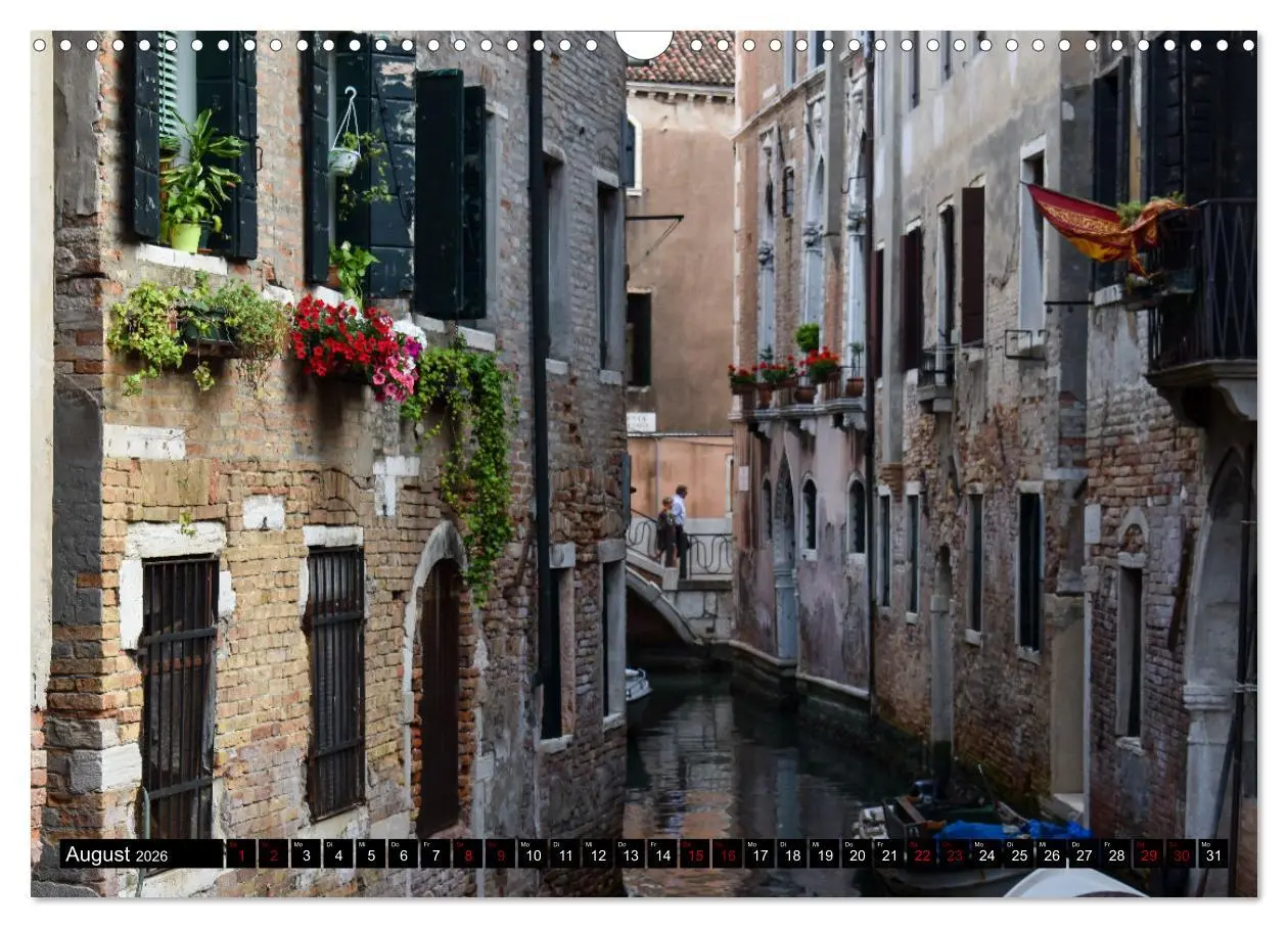 Bild: 9783457644850 | Venedig Impressionen (Wandkalender 2026 DIN A3 quer), CALVENDO...