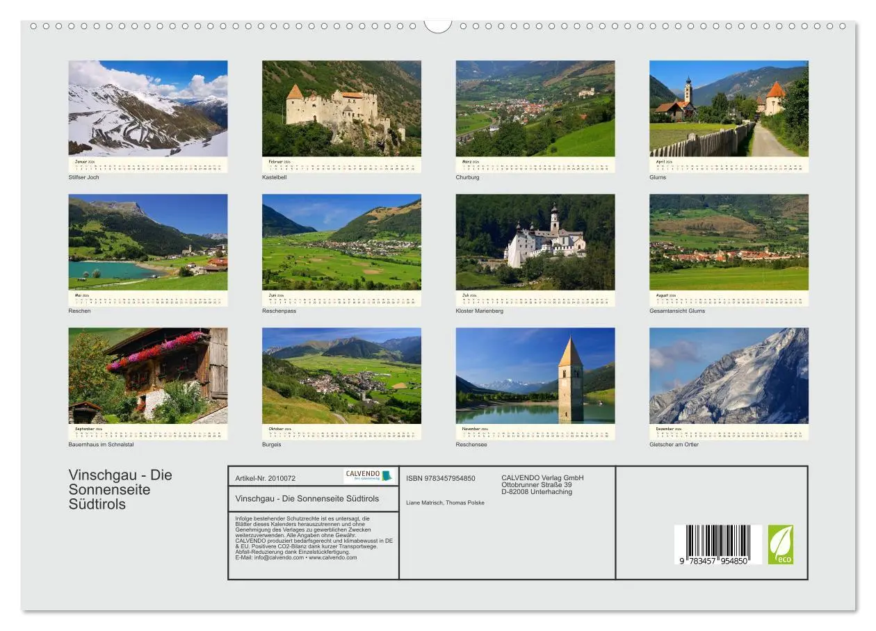 Bild: 9783457954850 | Vinschgau - Die Sonnenseite Südtirols (hochwertiger Premium...