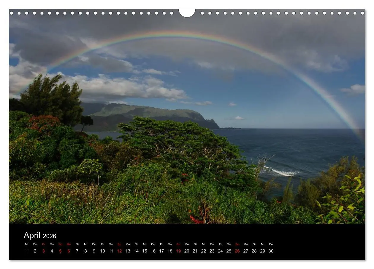 Bild: 9783516114850 | Hawaii - Kauai (Wandkalender 2026 DIN A3 quer), CALVENDO...