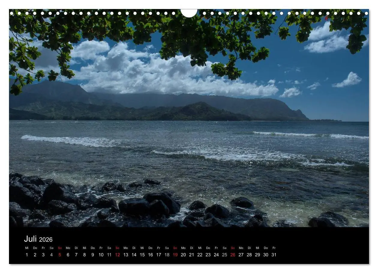 Bild: 9783516114850 | Hawaii - Kauai (Wandkalender 2026 DIN A3 quer), CALVENDO...