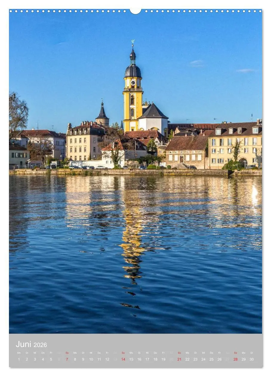 Bild: 9783516424850 | Kirchentürme in Franken (Wandkalender 2026 DIN A2 hoch), CALVENDO...