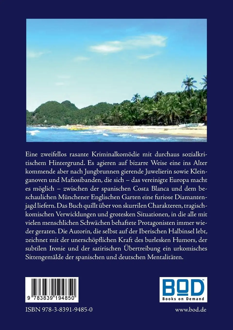 Rückseite: 9783839194850 | Costa-Blanca-Connection | oder Die Hundehaufen-Affäre | Taschenbuch