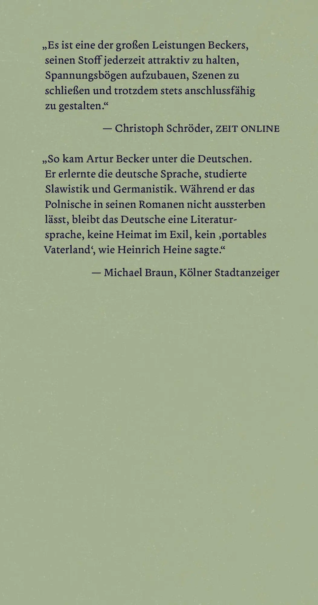 Bild: 9783949774850 | Von Barschen, Augustäpfeln und anderen Menschen | Erzählungen | Becker