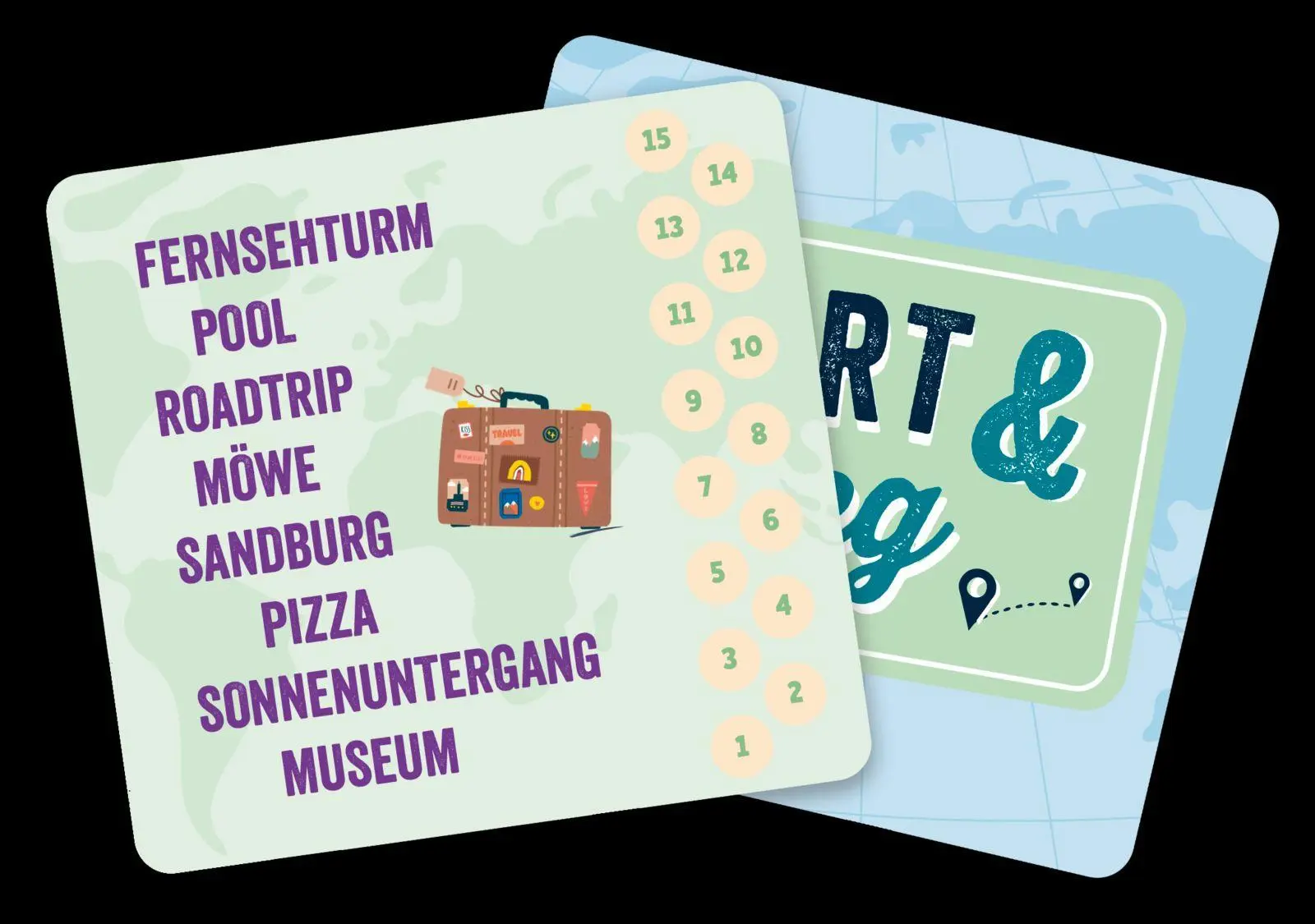 Bild: 4036442014950 | Wort &amp; weg | Groh Verlag | Spiel | Geschenkideen für Reisefans | 26 S.