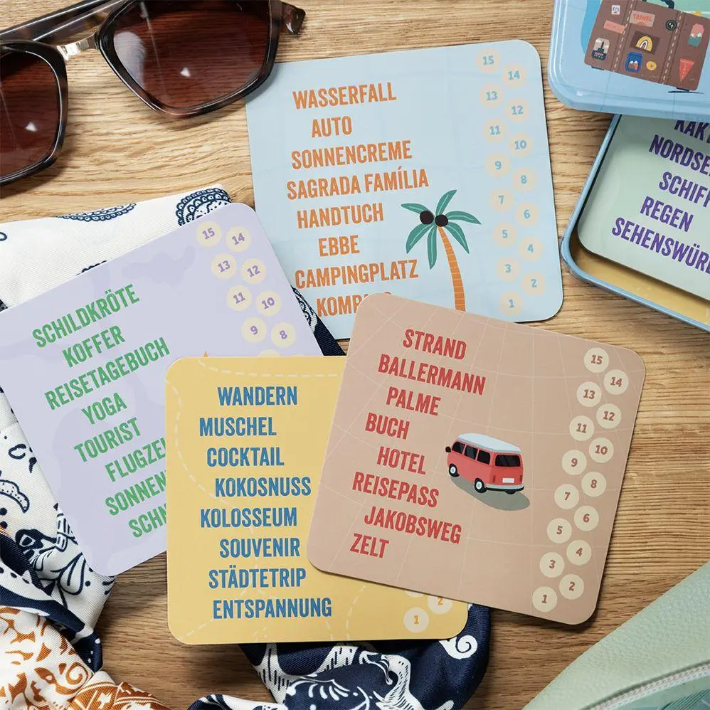 Bild: 4036442014950 | Wort &amp; weg | Groh Verlag | Spiel | Geschenkideen für Reisefans | 26 S.