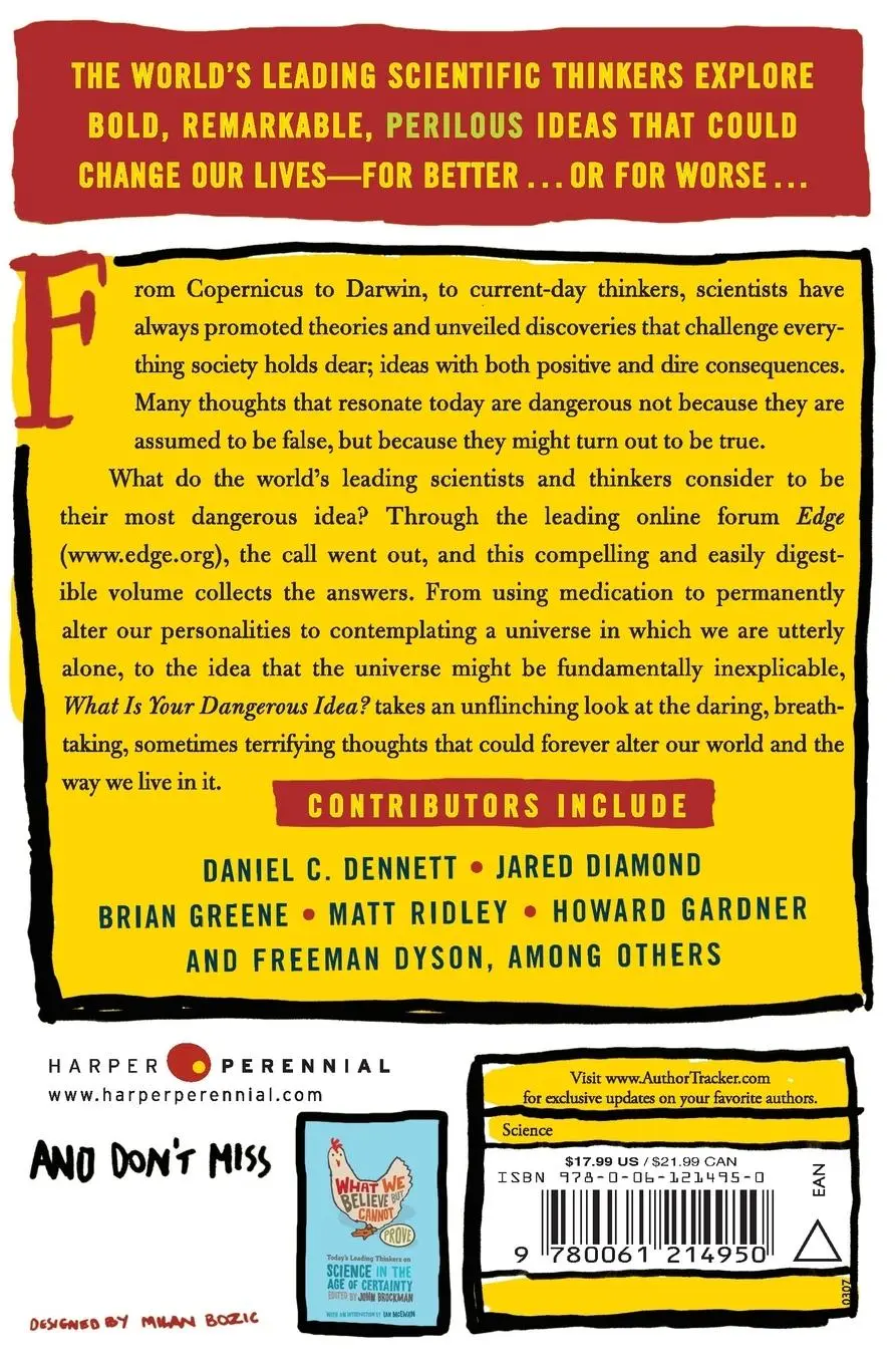 Rückseite: 9780061214950 | What Is Your Dangerous Idea? | John Brockman | Taschenbuch | Englisch