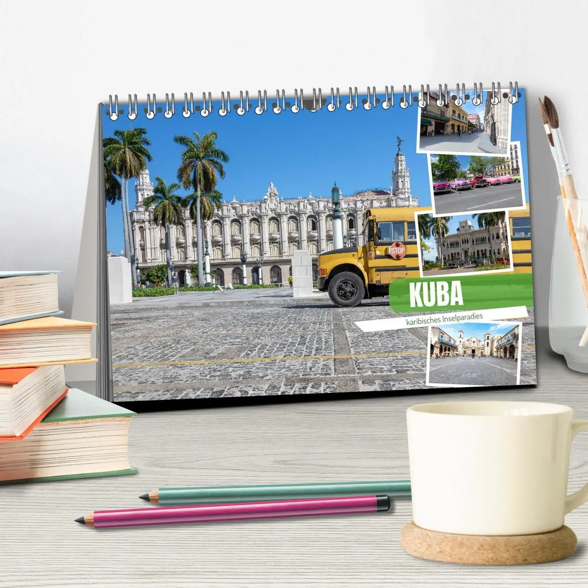 Bild: 9783457634950 | Kuba - karibisches Inselparadies (Tischkalender 2026 DIN A5 quer),...