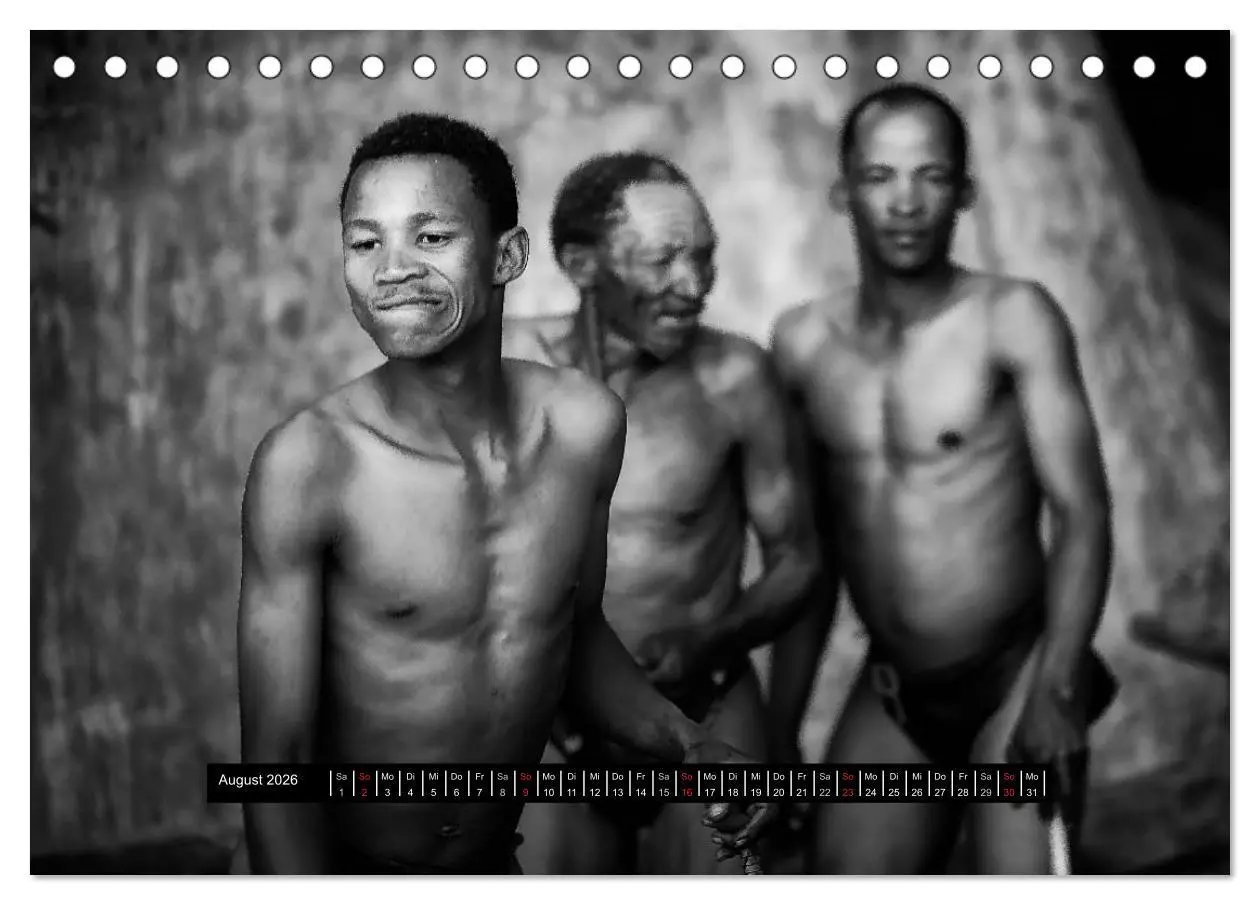 Bild: 9783516034950 | Menschen Afrikas schwarzweiß (Tischkalender 2026 DIN A5 quer),...