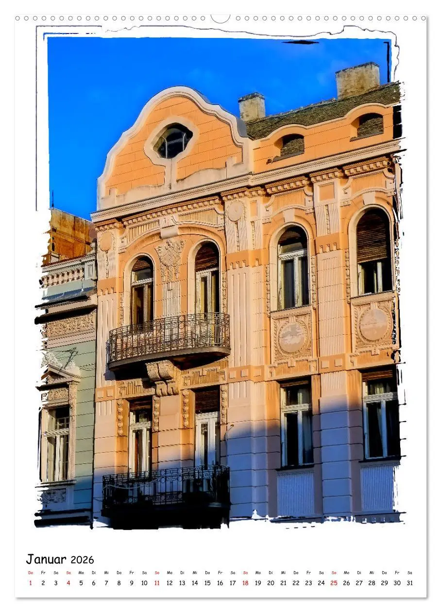 Bild: 9783516274950 | Novi Sad entdecken (hochwertiger Premium Wandkalender 2026 DIN A2...