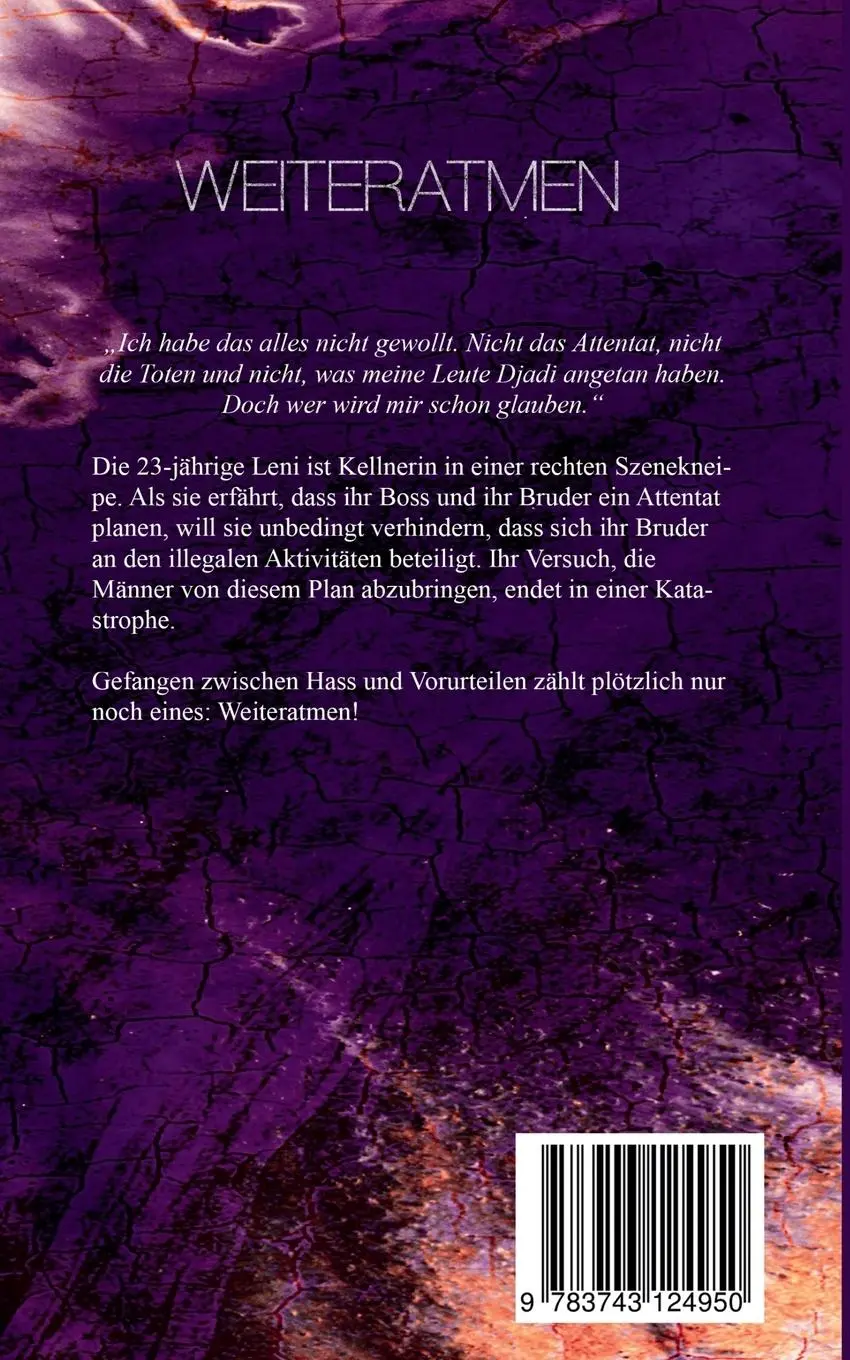 Rückseite: 9783743124950 | Weiteratmen | Heike Bicher-Seidel | Taschenbuch | 376 S. | Deutsch