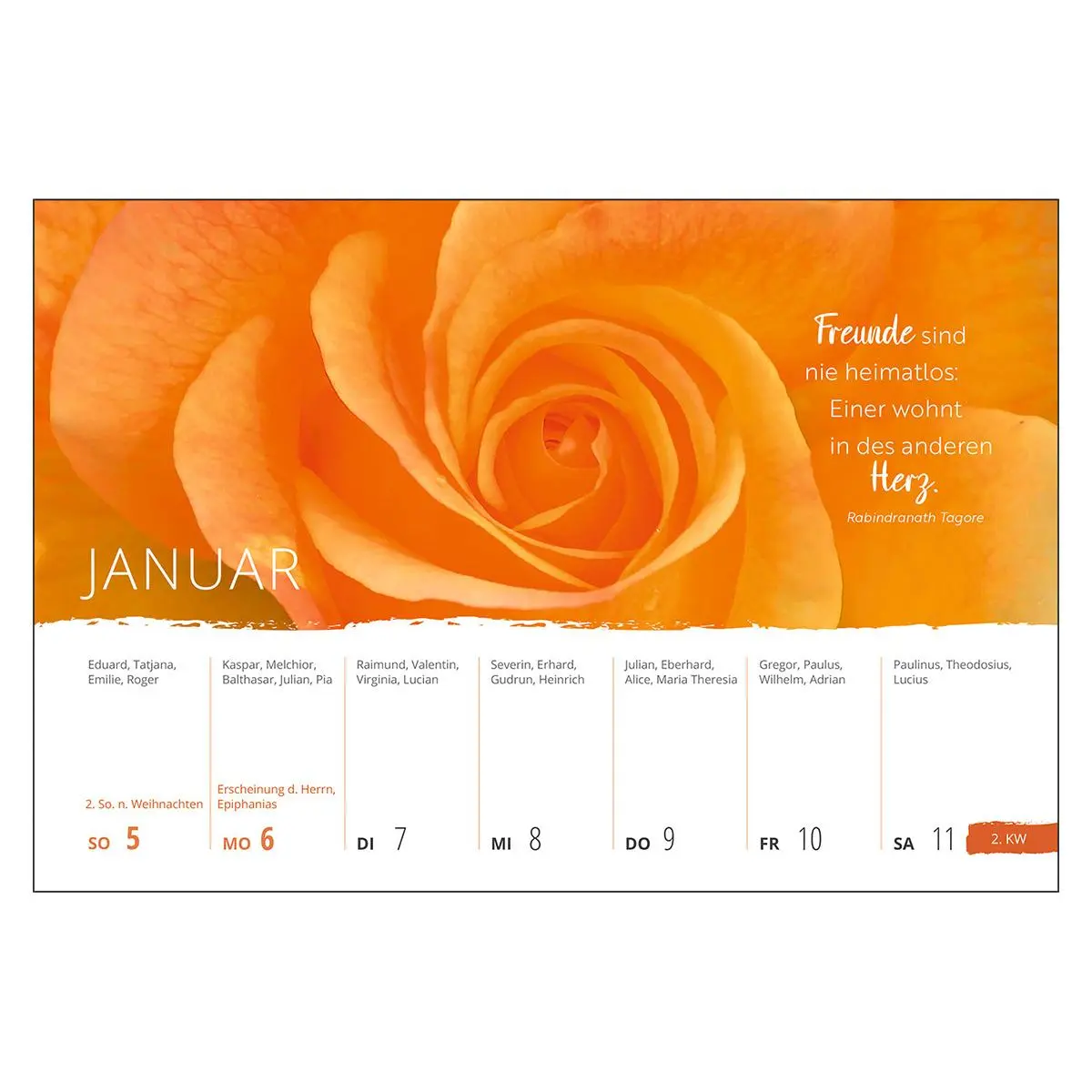 Bild: 9783746264950 | Geschenkte Zeit 2026 | Der christliche Wochenkalender | Kalender