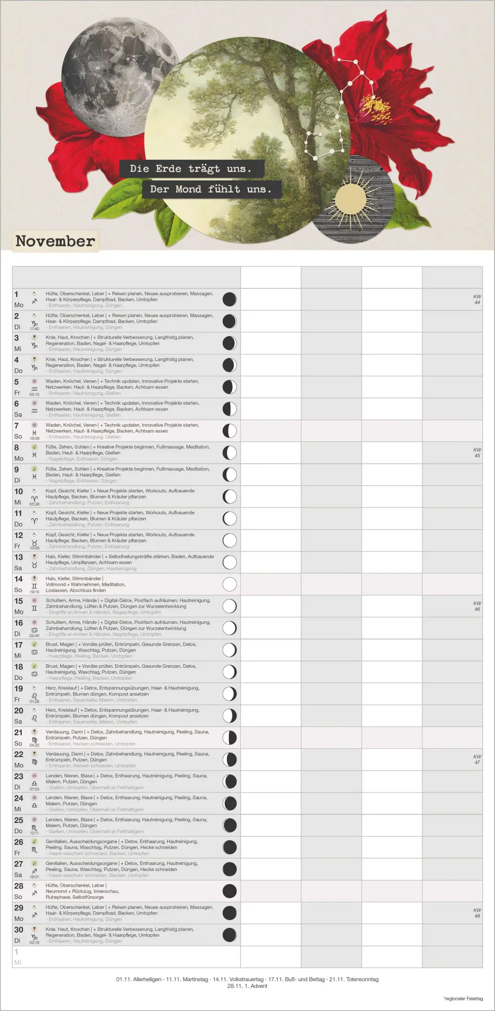 Bild: 4069095015050 | Einfach mit dem Mond 2027 | Neumann Verlage GmbH &amp; Co KG | Kalender
